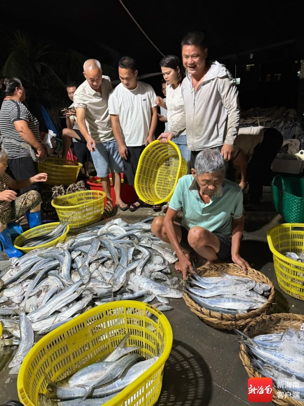 海口一码头开渔首批渔
