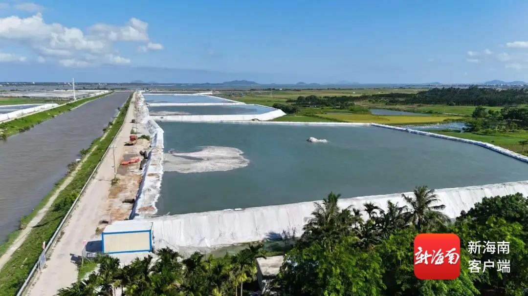 万宁小海潮汐通道疏浚工程稳步推进